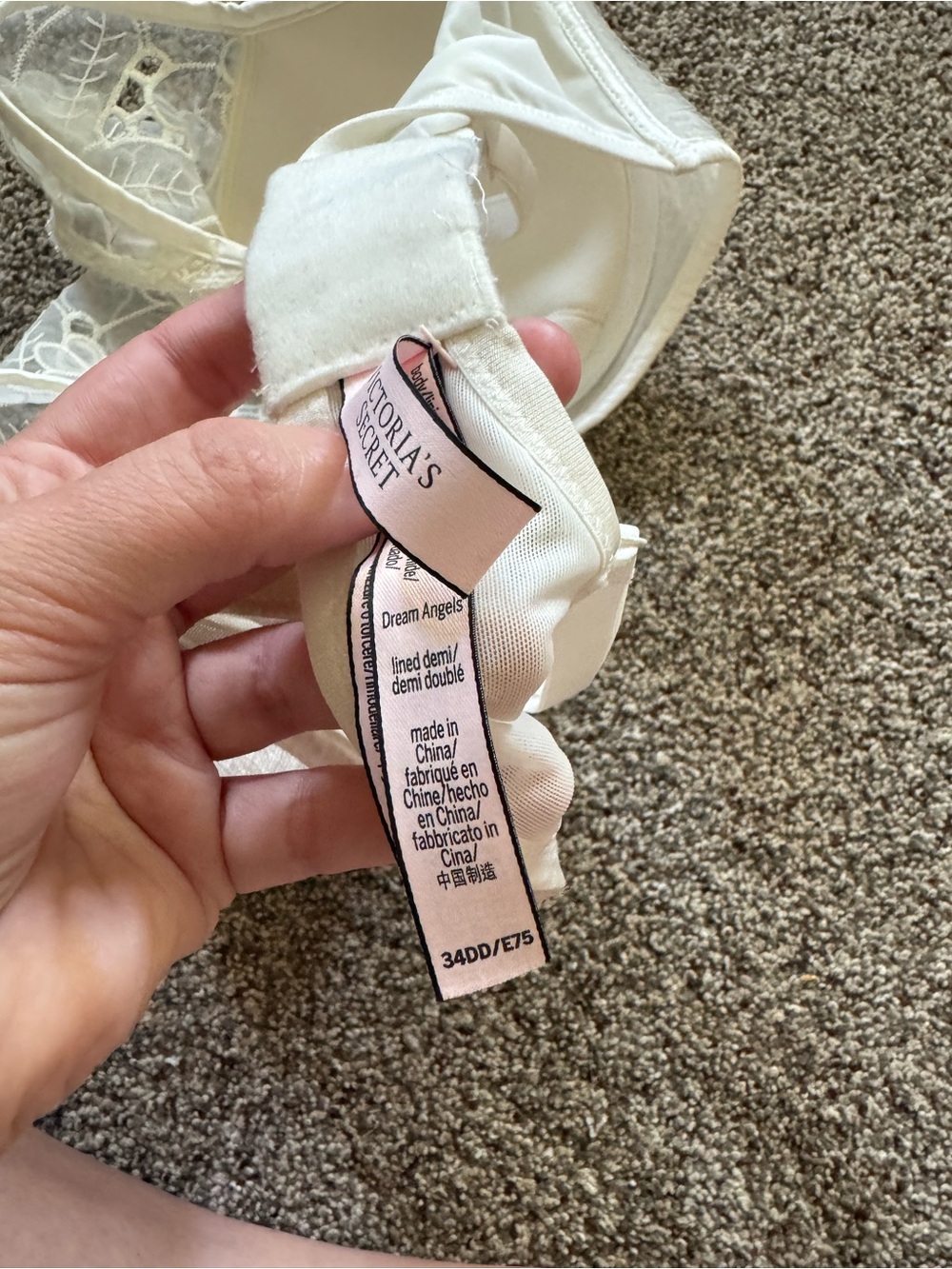 Victorias Secret Petals and Sequins bridal high neck bra - Picture 7 of 7